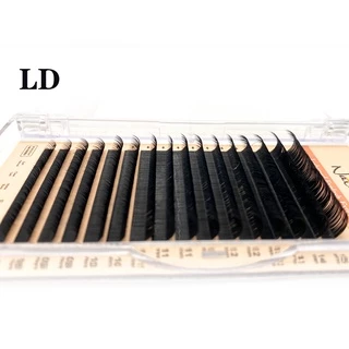 NATUHANA 8-15 Mix L L+ LC LD LU ขนตาปลอม นุ่มและเป็นธรรมชาติ ขนมิ้งค์ สไตล์เกาหลี