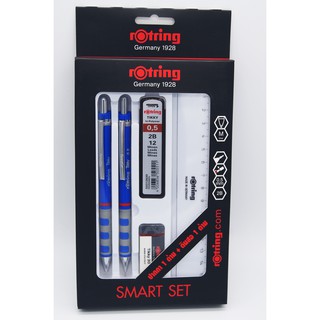 Rotring SMART SET ชุดดินสอกด + ปากกา (5ชิ้น/ชุด) หลากสี
