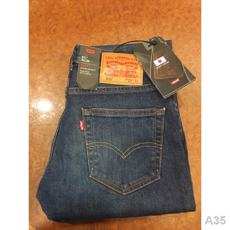 Levi’s 511 ริมน้ำเงิน Made in Japan