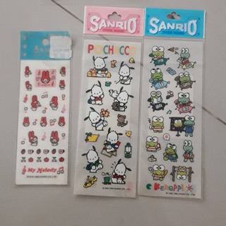 เซทสติ้กเกอร์sanrio3ชิ้น