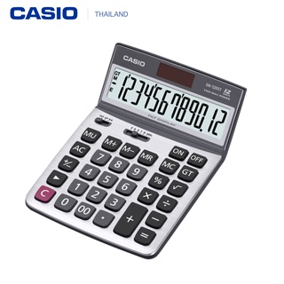 Casio DX-120ST เครื่องคิดเลขตั้งโต๊ะคาสิโอ ของใหม่ ของแท้ ประกันศูนย์เซ็นทรัลCMG 2 ปี