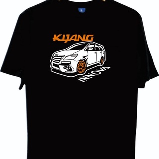 เสื้อยืด พิมพ์ลายรถยนต์ KIJANG INNOVA TOYOTA สําหรับผู้ชาย