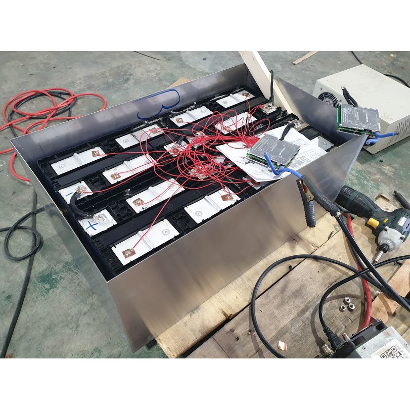 24v 200Ah พร้อม BMS พร้อมใช้งาน มีประกัน ไม่รวมกล่อง