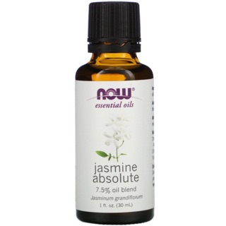 🔥pre order🔥สินค้าอเมริกา🇺🇸Now Foods Essential Oils, Jasmine Absolute, 1 fl oz (30 ml)