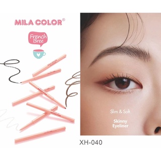 MILA COLOR อายไลเนอร์แบบดินสอ เนื้อเจล เนียนนุ่ม มี 3 สี