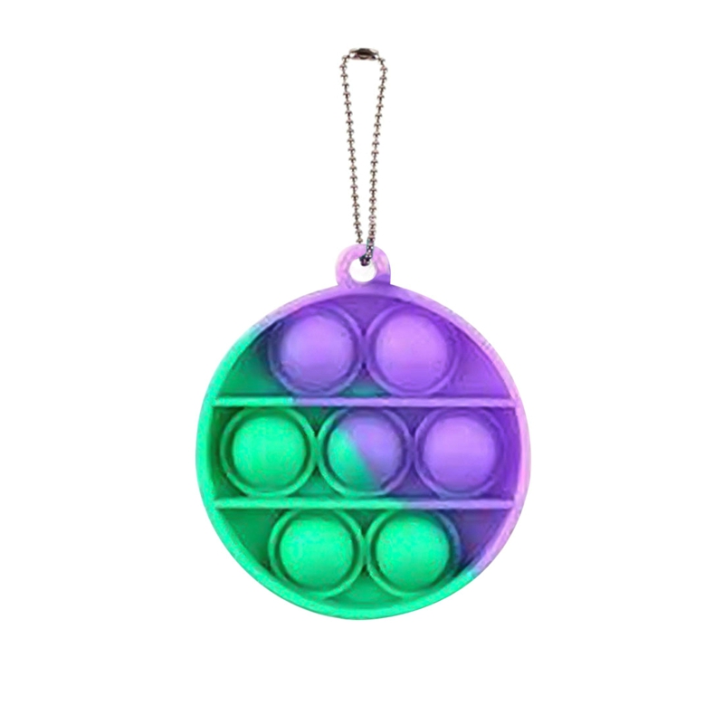 pop it fidget toy keychain