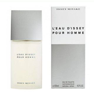 Issey Miyake LEau dIssey Pour Homme EDT 125 ml. for men(พร้อมกล่อง)