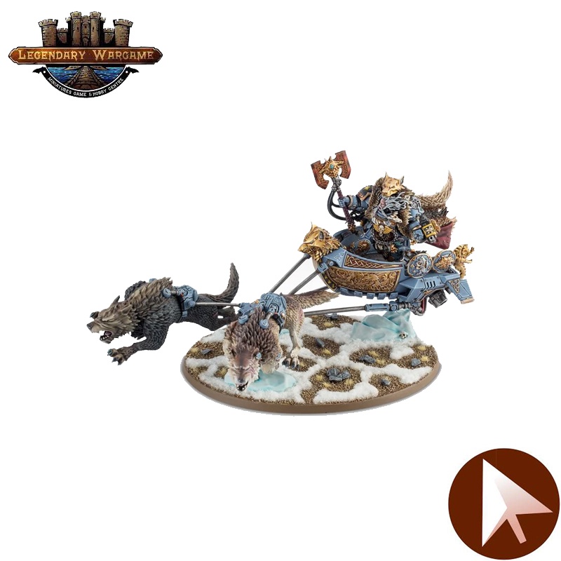 [DIRECT] WARHAMMER: SPACE WOLVES: Logan Grimnar on Stormrider โมเดลจำลอง