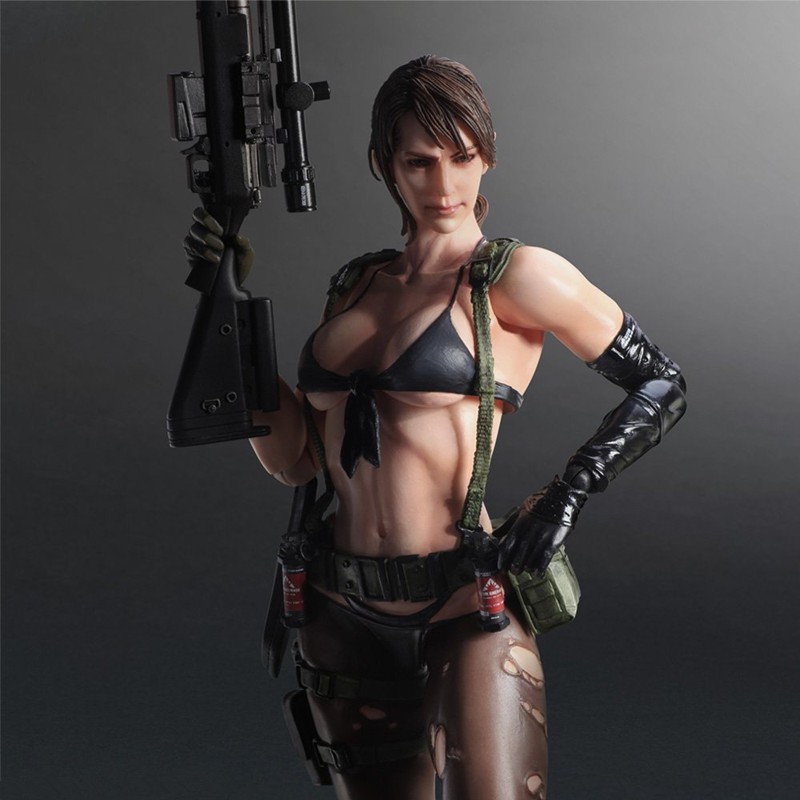 💥READY STOCK💥 Play Arts Kai Metal Gear Solid V The Phantom Pain Sexy Quiet  Action Figure | Shopee Thailand