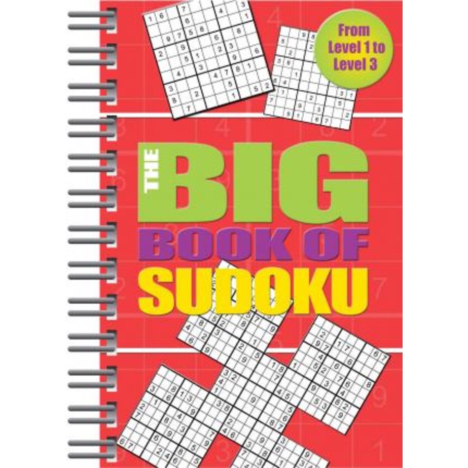หนังสือเล่มใหญ่ของ Sudoku โดย Parragon Books (ฉบับสหรัฐอเมริกาปกอ่อน)