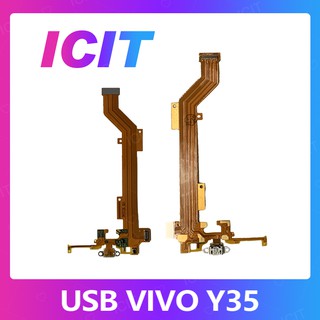 VIVO Y35 อะไหล่สายแพรตูดชาร์จ แพรก้นชาร์จ Charging Connector Port Flex Cable（ได้1ชิ้นค่ะ) ICIT 2020