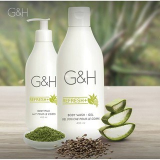 G&amp;H จีแอนด์เอช รีเฟรช+ สูตรสำหรับผิวบอบบางแพ้ง่าย