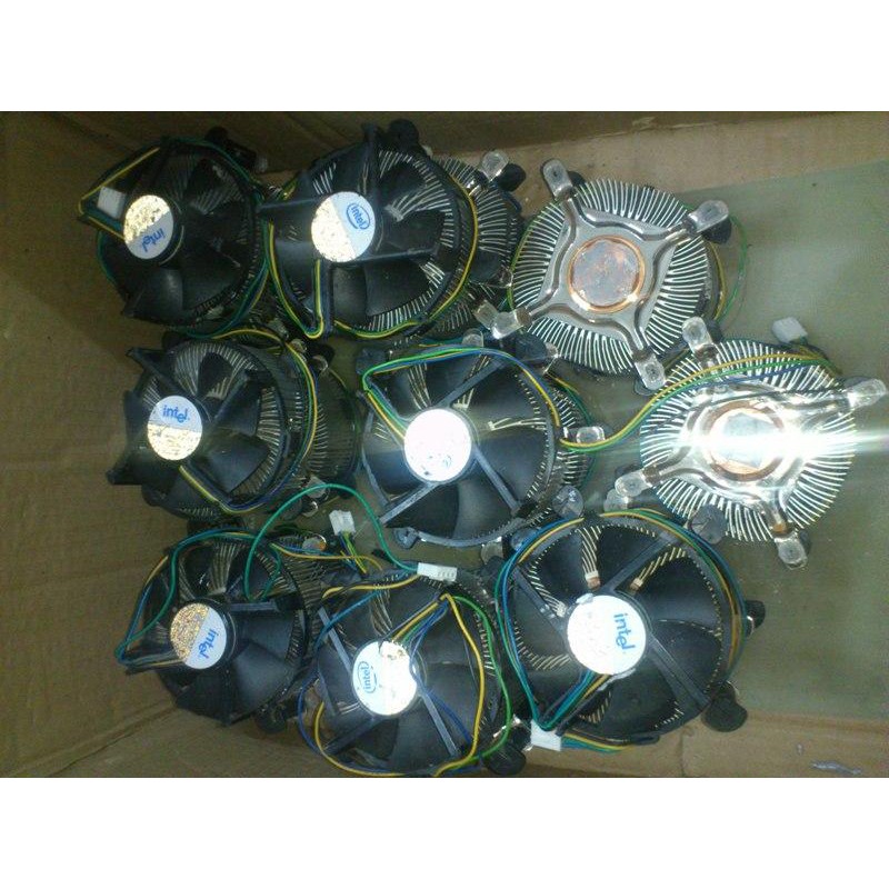 Intel Socket 775 CPU ฮีทซิงค์พัดลม 100312