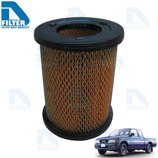 กรองอากาศ Isuzu อีซูซุ Dragon Eye (เครื่อง 2.8),TFR (เครื่อง 2.0) By D Filter (ไส้กรองอากาศ) (DA130)