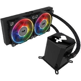 IN WIN SR24 240mm AIO Twin Turbine Liquid CPU Radiator Cooler (IW-LC-SR24) - รับประกันศูนย์5ปี