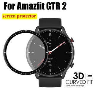 Amazfit Gtr 2 3D ฟิล์มป้องกันรอยขีดข่วนสําหรับ PET Amazfit Gtr 2