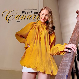 T299 Canary Pleat เสื้อพลีชลูกคุณ