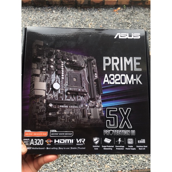 เมนบอร์ด มือสอง Asus Prime A320M-K