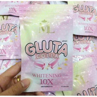 Gluta Colla Whitening 10X by ML  กลูต้าคอลลา บายเอ็มแอล