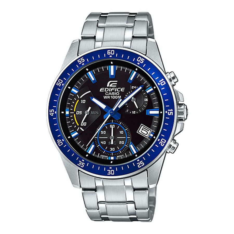 นาฬิกา คาสิโอ Casio Edifice Chronograph รุ่น EFV-540D-1A2 สายสเตนเลสสตีล