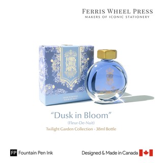 Ferris Wheel Press "Dusk in Bloom" 38ml Fountain Pen Ink - หมึกเติมปากกาเฟอร์ริสวีสเพรส ดัสค์อินบลูม