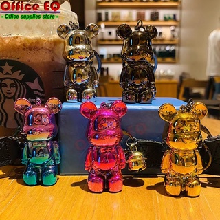 พวงกุญแจ พวงกุญแจหมี แบร์บริค Bearbrick พวงกุญแจรูปการ์ตูนหมีผูกโบว์ พวงกุญแจน่ารักๆ จี้ห้อยกระเป๋าพวงกุญแจรถ พร้อมส่ง