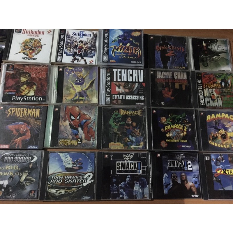 แผ่นปั้มเกมเก่า (PS1) | Shopee Thailand