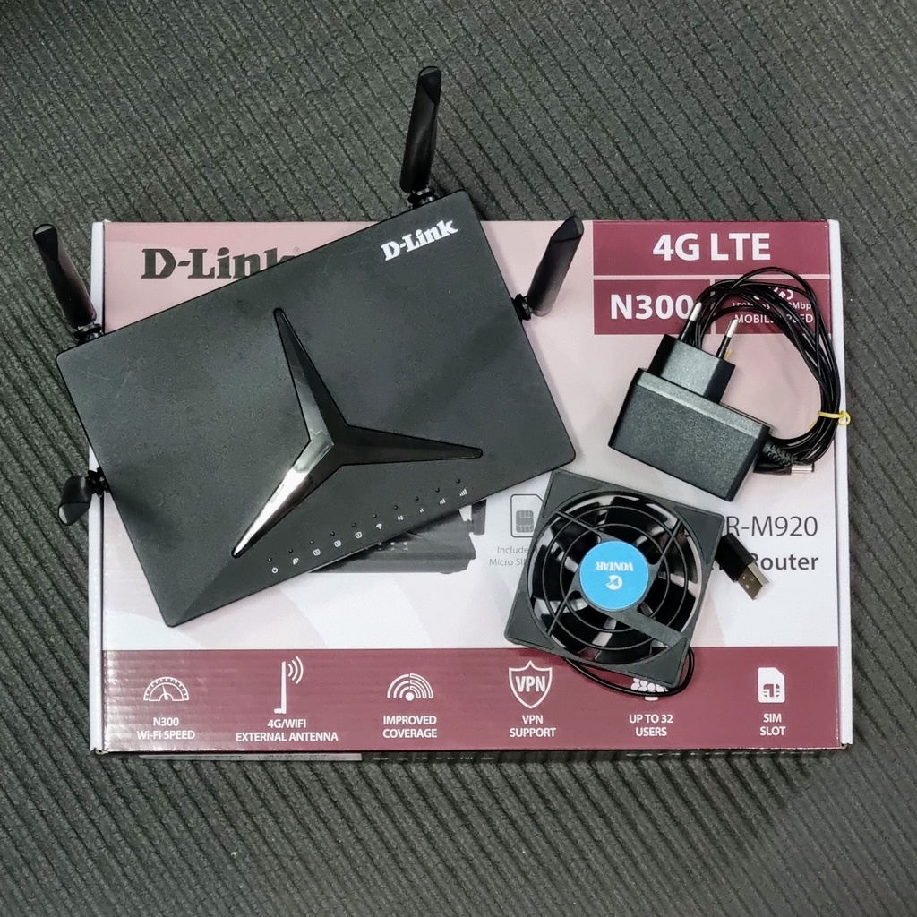 D-LINK DWR-M920 4G/LTE WiFi Router (มือสอง อายุ 2 เดือน)