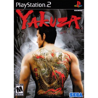 Yakuza PS2 แผ่นเกมส์PS2 เกมเพล2 แผ่นplay2