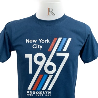 เสื้อยืด N&amp;F SIze M L XL XXL ลาย NEWYORK 1967