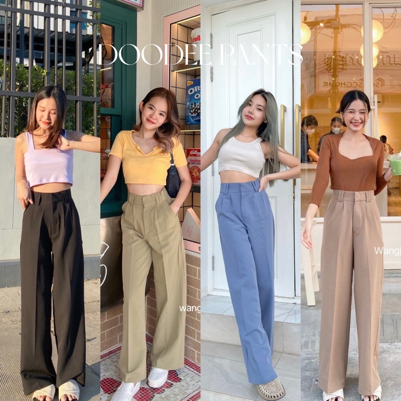 Wangjai-Doodee Pants (กางเกงทรงกระบอก)ดีเทล2หู