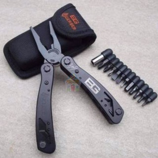 คีม Jeep Multi-Tool พร้อมเครื่องมือเอนกประสงค์ มาพร้อมซองพกแบบร้อยเข็มขัด