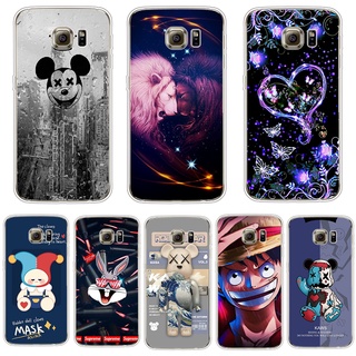 เคสโทรศัพท์ซิลิโคน TPU แบบนิ่ม สําหรับ Samsung galaxy S6 S6 Edge S6 Edge Plus s4