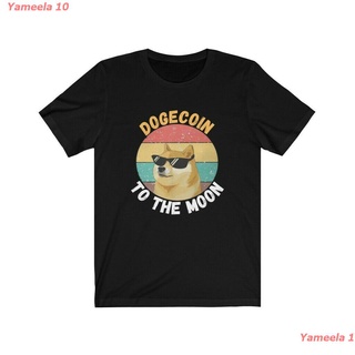 Yameela 10 2022 เสื้อเชิ้ตลาย Bitcoin Cryptocurrency Art Dogecoin To The Moon สไตล์คลาสสิกสําหรับผู้ชาย discount