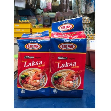 Lee Fah Instant Noodles Laksa Sarawak บะหมี่กึ่งสำเร็จรูป (640g) (Original Malaysia)