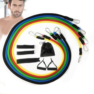 A125 ยางยืดกล้ามเนื้อ R11 ยางยืด สายแรงต้าน ออกกำลังกาย Resistance Bands Set สร้างกล้ามเนื้อ ออกกําลังกาย
