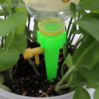 My Green Garden 10Pcs Automatic Water Dropper PP Irrigation Waterer with Adjustable Valve for Household Plants Garden