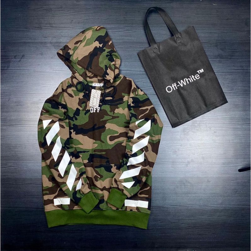 Hoodie Camo/Camouflage original skm off white Bape