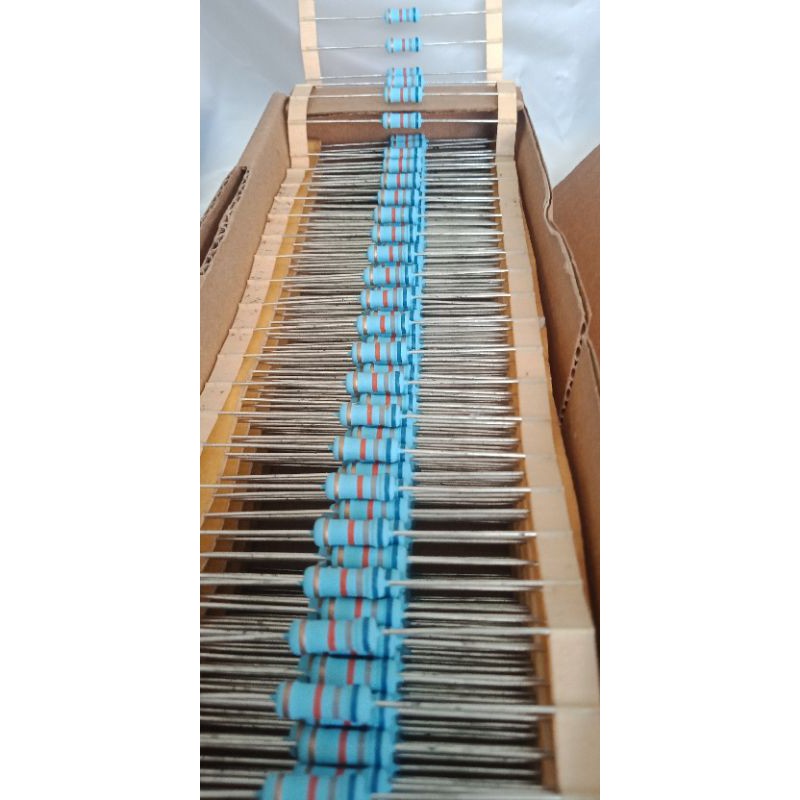 (แพ็ค10ตัว) R68K 68K 2W R รีซิสเตอร์เมทอล อ๊อกไซด์Rอย่างดีจากญี่ปุ่น 68K 2วัตต์ Resister ตัวต้านทาน6