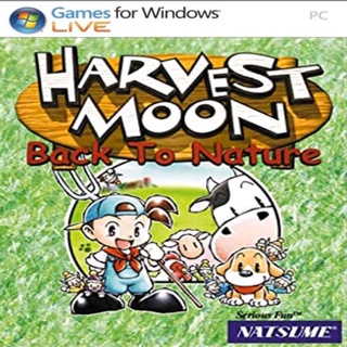 GAME PC (ติดตั้งง่าย) HARVEST MOON BACK TO NATURE (เกมปลูกผักในตำนาน)