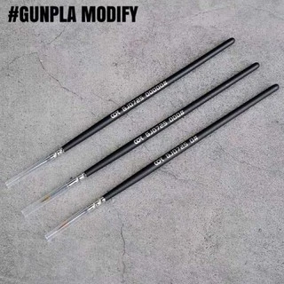 Point Brush พู่กันมืออาชีพ ปลายแหลมหัวกลม สำหรับงานเพ้นท์ขนาดเล็ก GJ0725