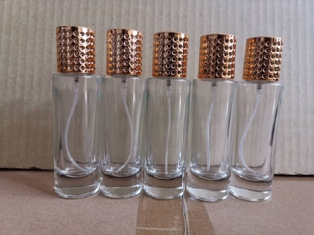 ขวดน้ำหอม valentino ใส 30 ml. ทรงกระบอก