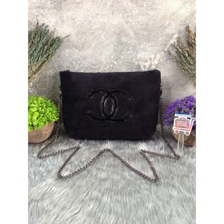 Chanel Wool Crossbody Bag