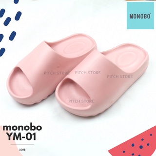 Monobo รองเท้าแตะผู้หญิงแบบสวม ทรงไบเก้น รุ่น YM-01 เบอร์ 5-8 คละสี