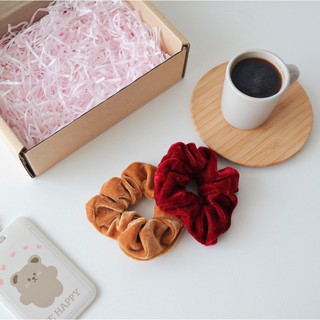 SALE! ที่มัดผมเนื้อกำมะหยี่ *พร้อมส่ง*