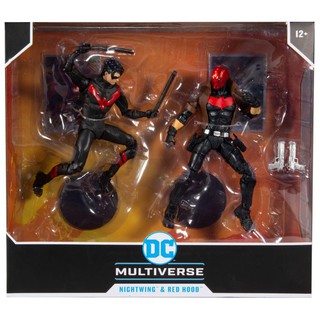 ของเล่นดีซี DC COMICS DC Multiverse Nightwing &amp; Red Hood Two-Pack Figure