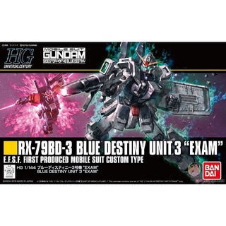 Bandai Gundam HGUC 209 1/144 Blue Destiny Unit 3 EXAM Model Kit