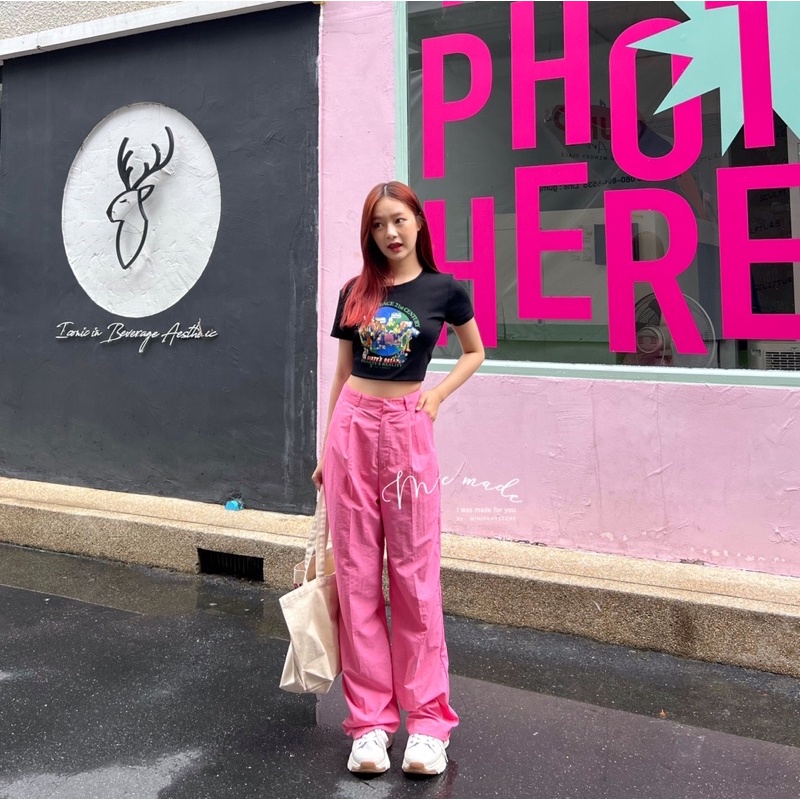 memade. กางเกงขากระบอก ผ้าร่มเกาหลี - รูปที่ 4