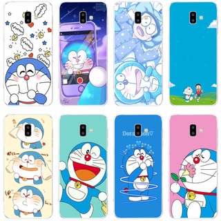 DORAEMON เคสโทรศัพท์ลายการ์ตูนโดเรม่อนสําหรับ Samsung Galaxy Grand Prime A3 2017 J6 2018 Plus J5 2017 J8 2018