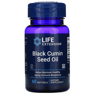 Life Extension, Black Cumin Seed Oil, 60 Softgels, In Stock, Ready to Ship, EXP: 2025